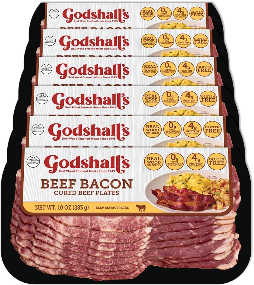 Godshall's 10oz Beef Bacon 6pk