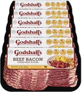 Godshall's 10oz Beef Bacon, 6 pk