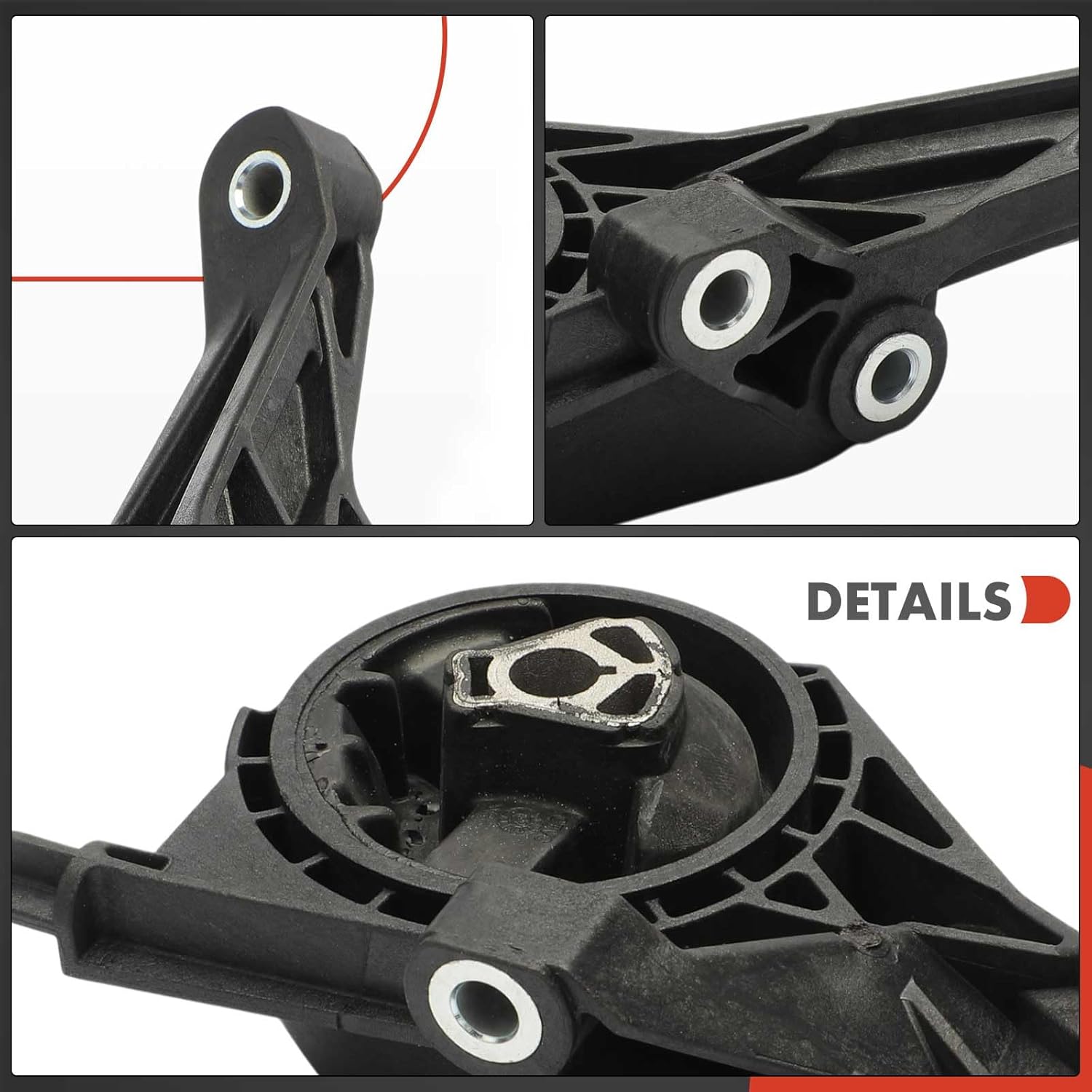 A-Premium Front Transmission Mount Compatible with Chevrolet Cruze 2011-2015, Cruze Limited 2016 & Buick Cascada 2016-2019, 1.4L 1.6L, Automatic Transmission