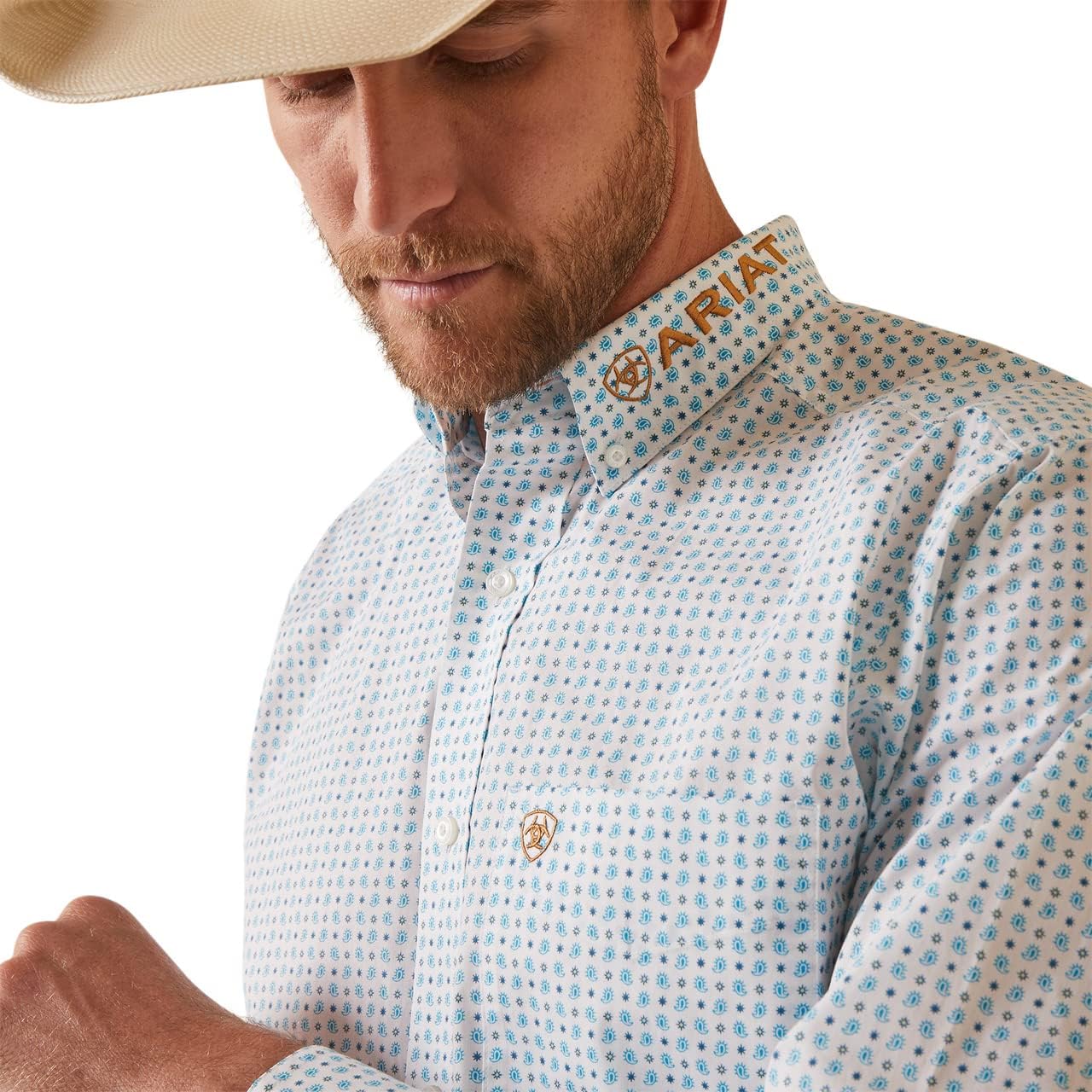 Ariat Mens Team Stuart Fitted Shirt