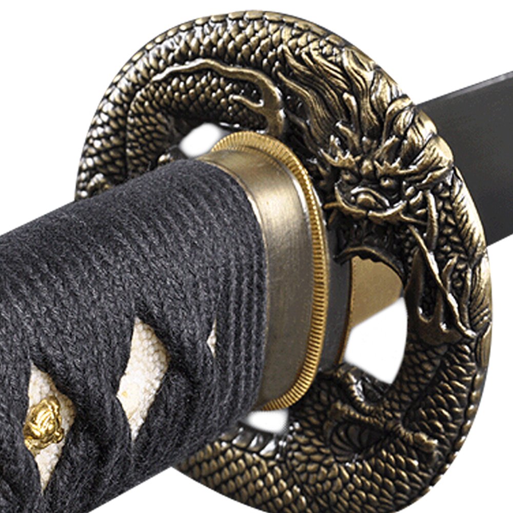 Handmade Sword Samurai Wakizashi Sword, Practical, Hand Forged, 1045 Carbon Steel, Clay Tempered