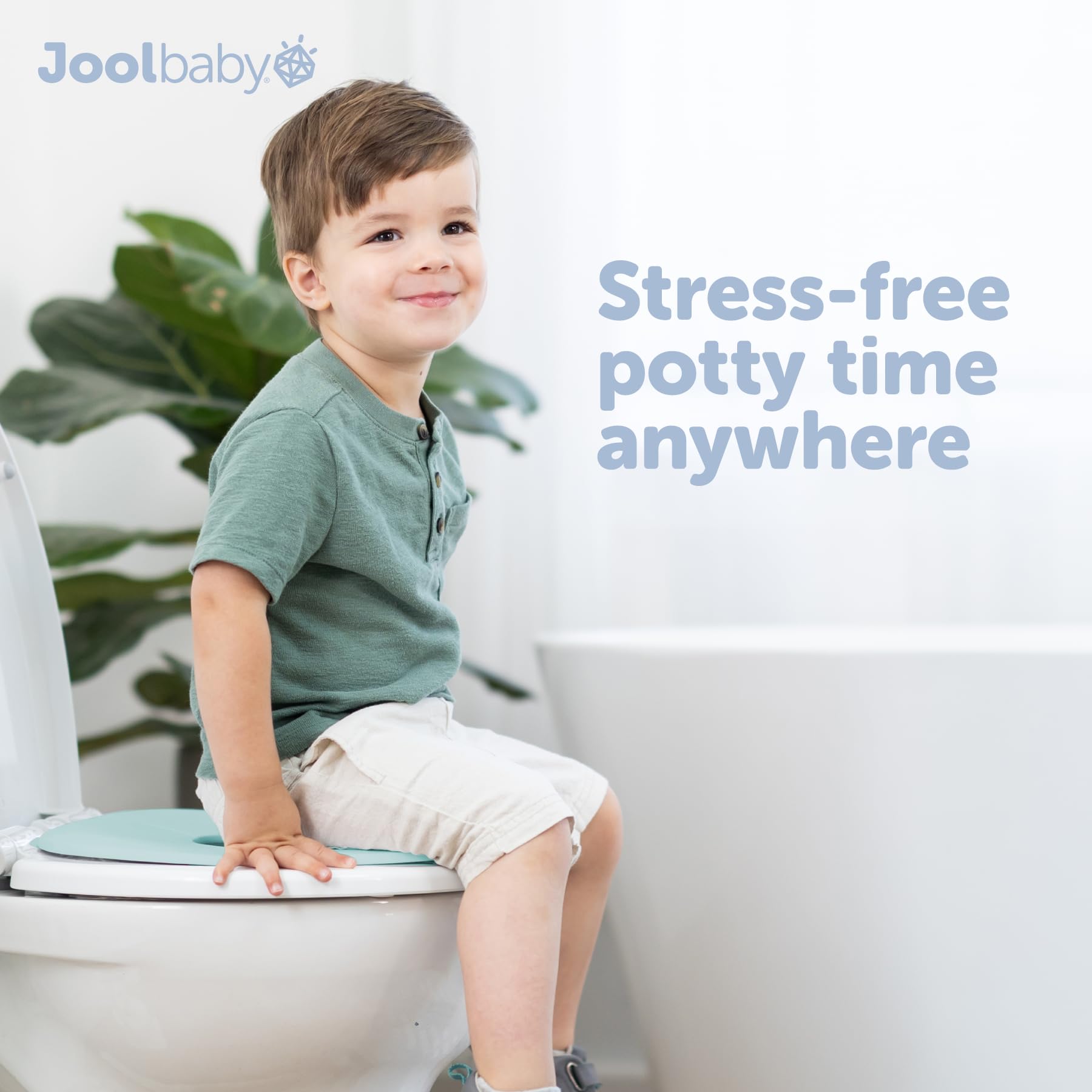 Jool Baby Folding Travel Potty Training Seat – Easy-Remove Pull Tab (Aqua) — Amazon image 5