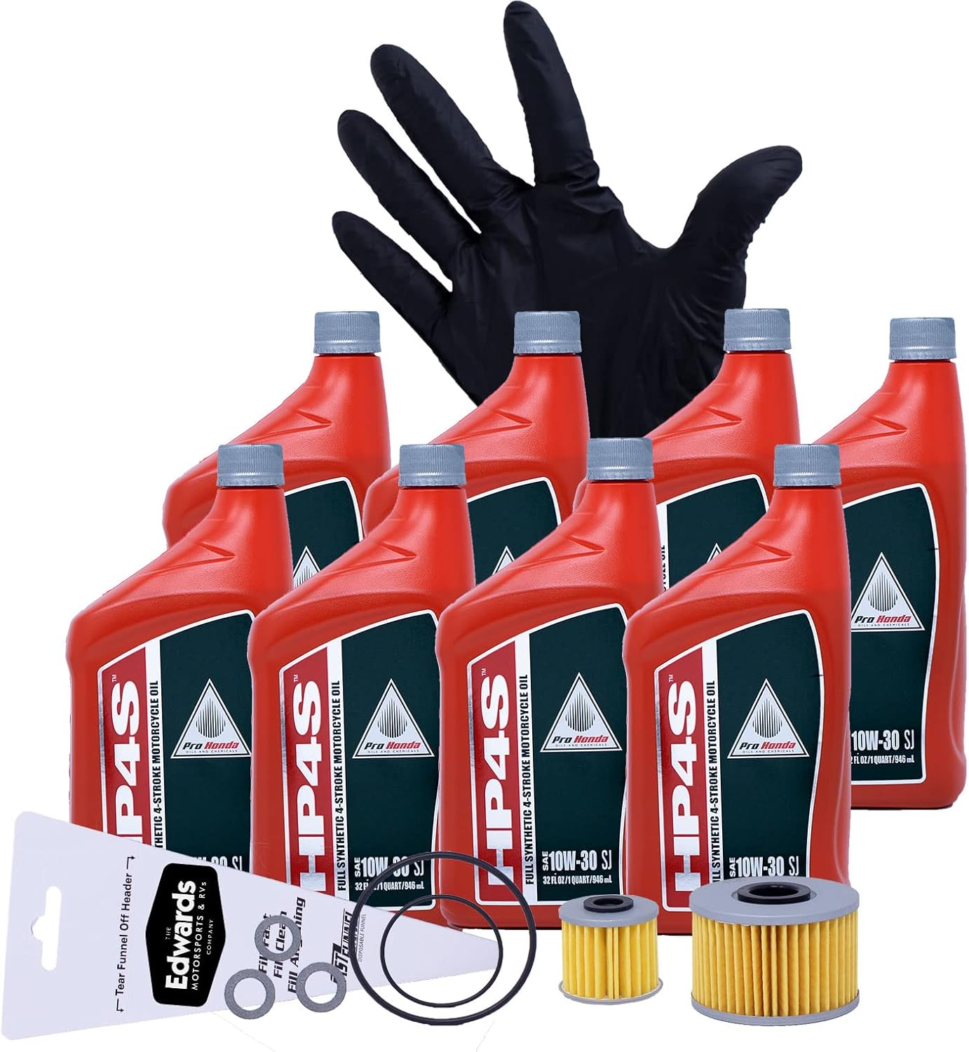 Edwards Full Synthetic Oil Change Kit fits 2019-2024 Honda Talon 1000X Side by Side