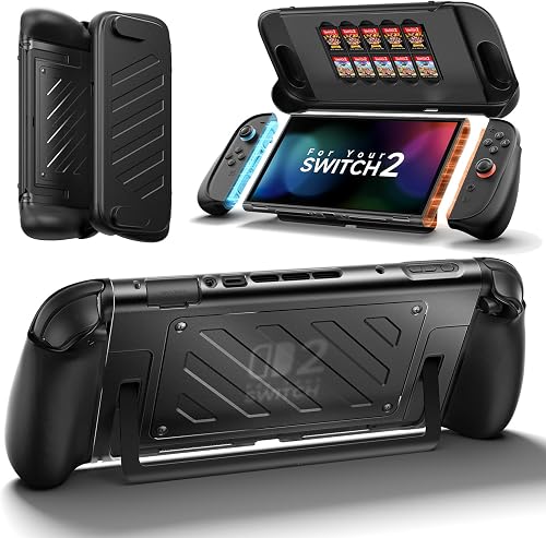 JSAUX Split Protective Grip Case for Switch 2 with Front Cover