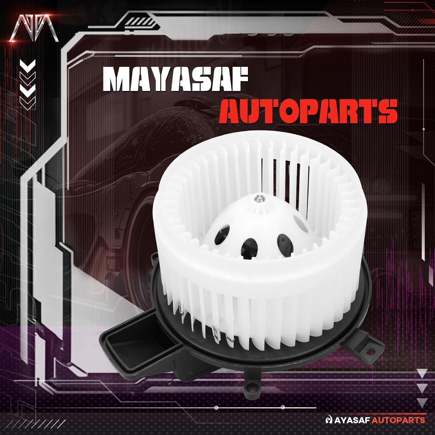 MAYASAF 700216 HVAC Blower Motor Assembly fit for Dodge 08-18 Grand Caravan/11-17 Durango/for Jeep Grand Cherokee, for Chrysler 08-16 Town & Country