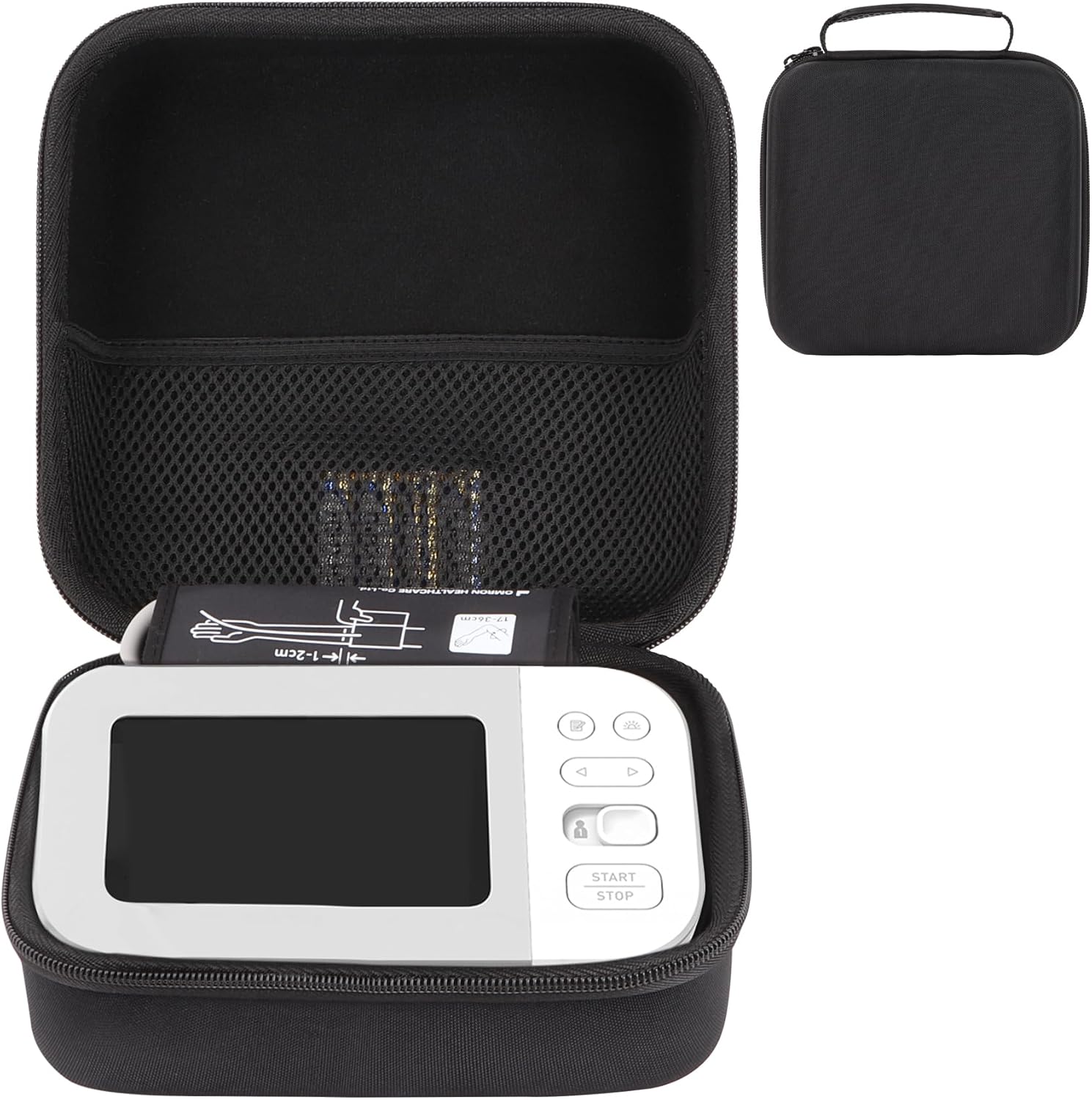 Hard Case Replacement for OMRON Platinum BP5450 Gold BP5350 7 Series BP7350 10 Series BP7450 Upper Arm Blood Pressure Monitor