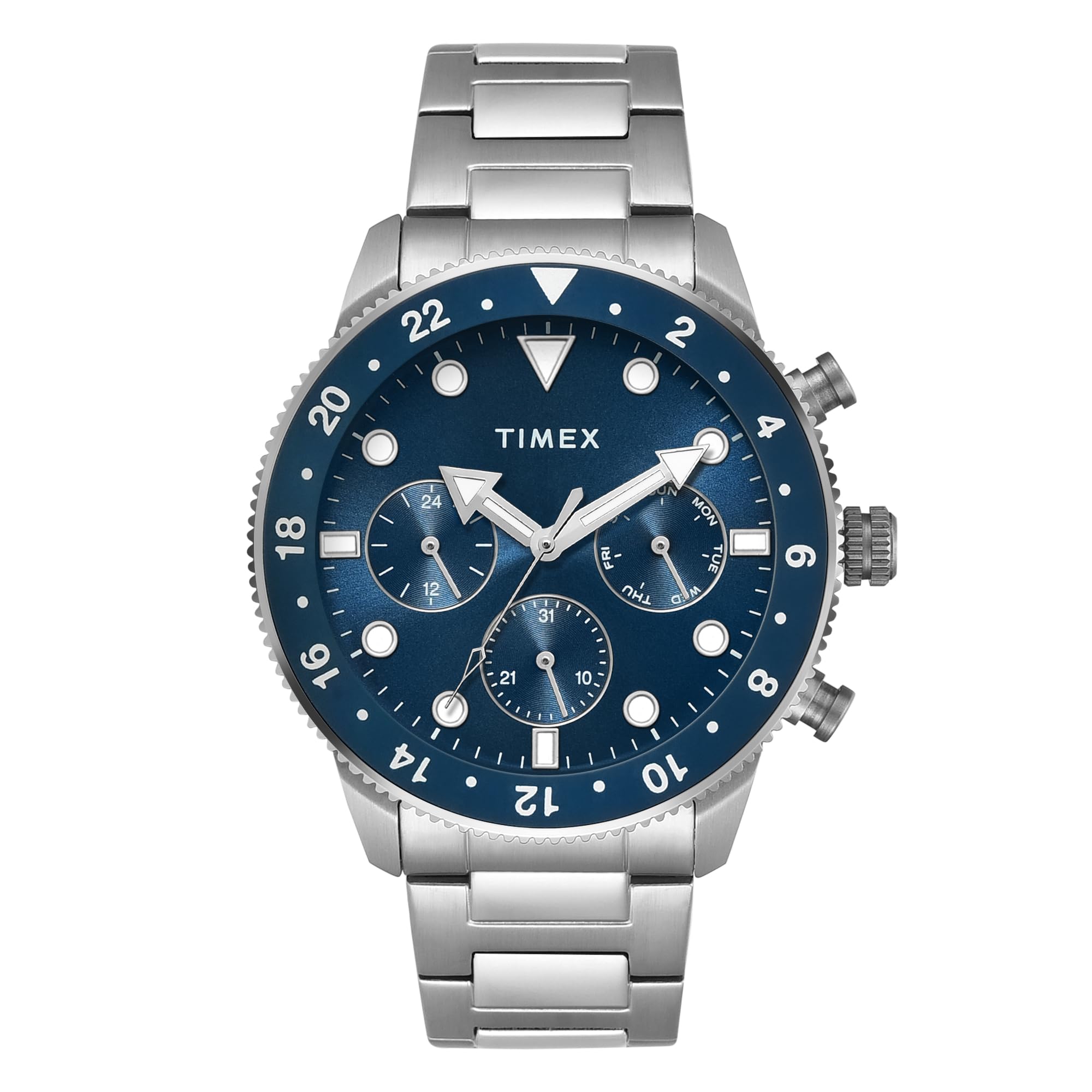 timex Analog Watch for Man with Round Dial & Water Resistant Men's Wrist Watches-picture-41