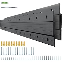 41" French Cleat Picture Hanger, 2 Pairs Heavy Duty Aluminium Alloy Z Clips, Interlocking Wall Mount Bracket for Mirrors, Picture, Headboard, Whiteboards, Cabinets, Max Load 500 lbs