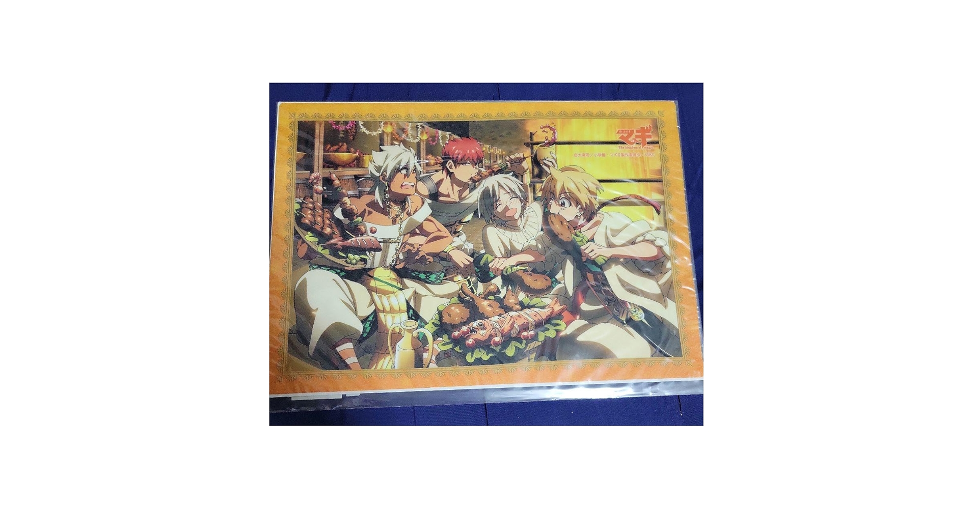 マギ　MAGI　クロスデスクマット　アリババ　ジャーファル　マスルール　大高忍 Amazon.co.jp: マギ MAGI クロスデスクマット アリババ ジャー