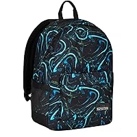 Seven Zaino Monoscomparto IschoolPack, Blu e Nero