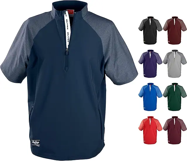 Rawlings ColorSync Baseball Cage Jacket - Lightweight & Moisture-Wicking