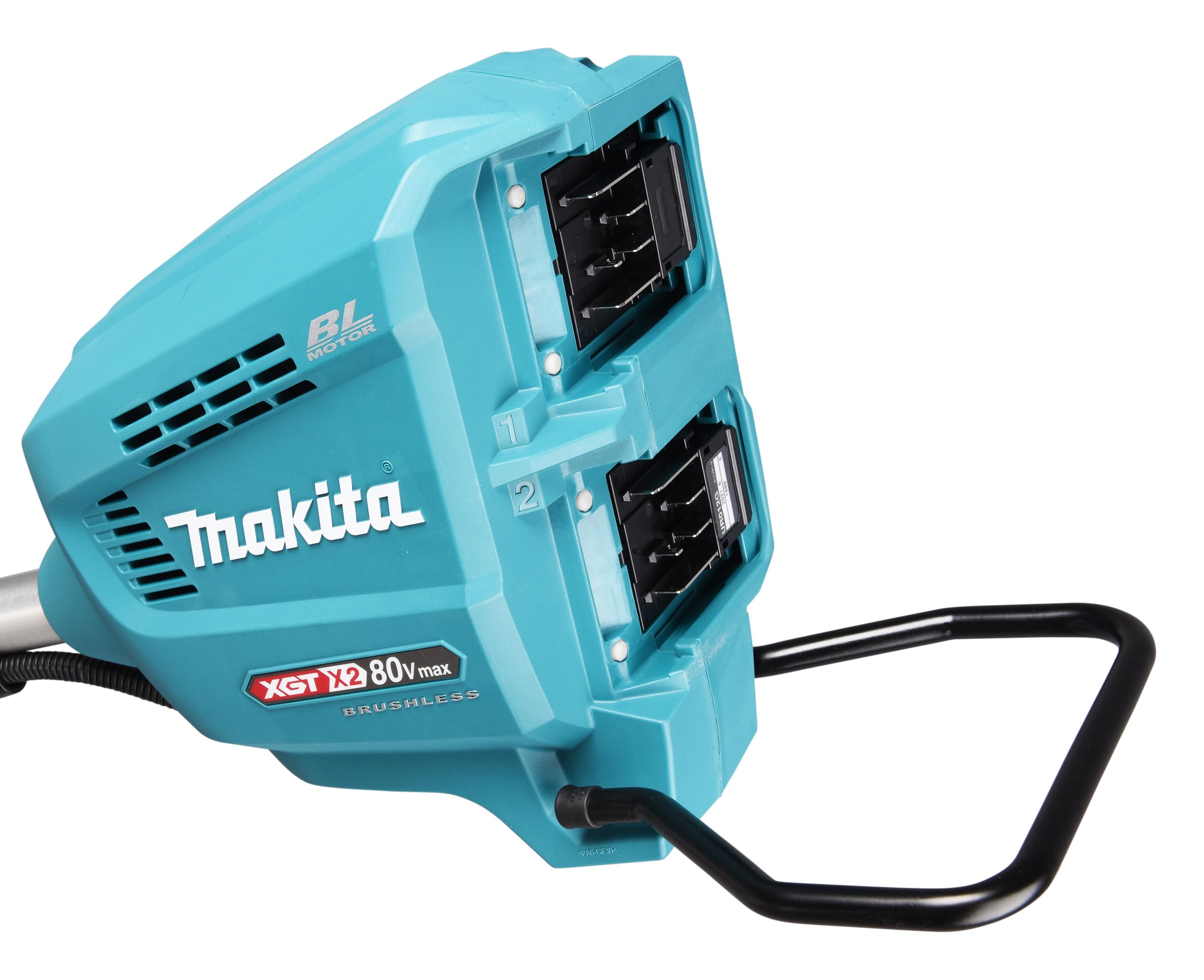 Makita UR012GZ06 - Decespugliatore a batteria, 2 x 40 V max. (senza batterie, senza caricatore)