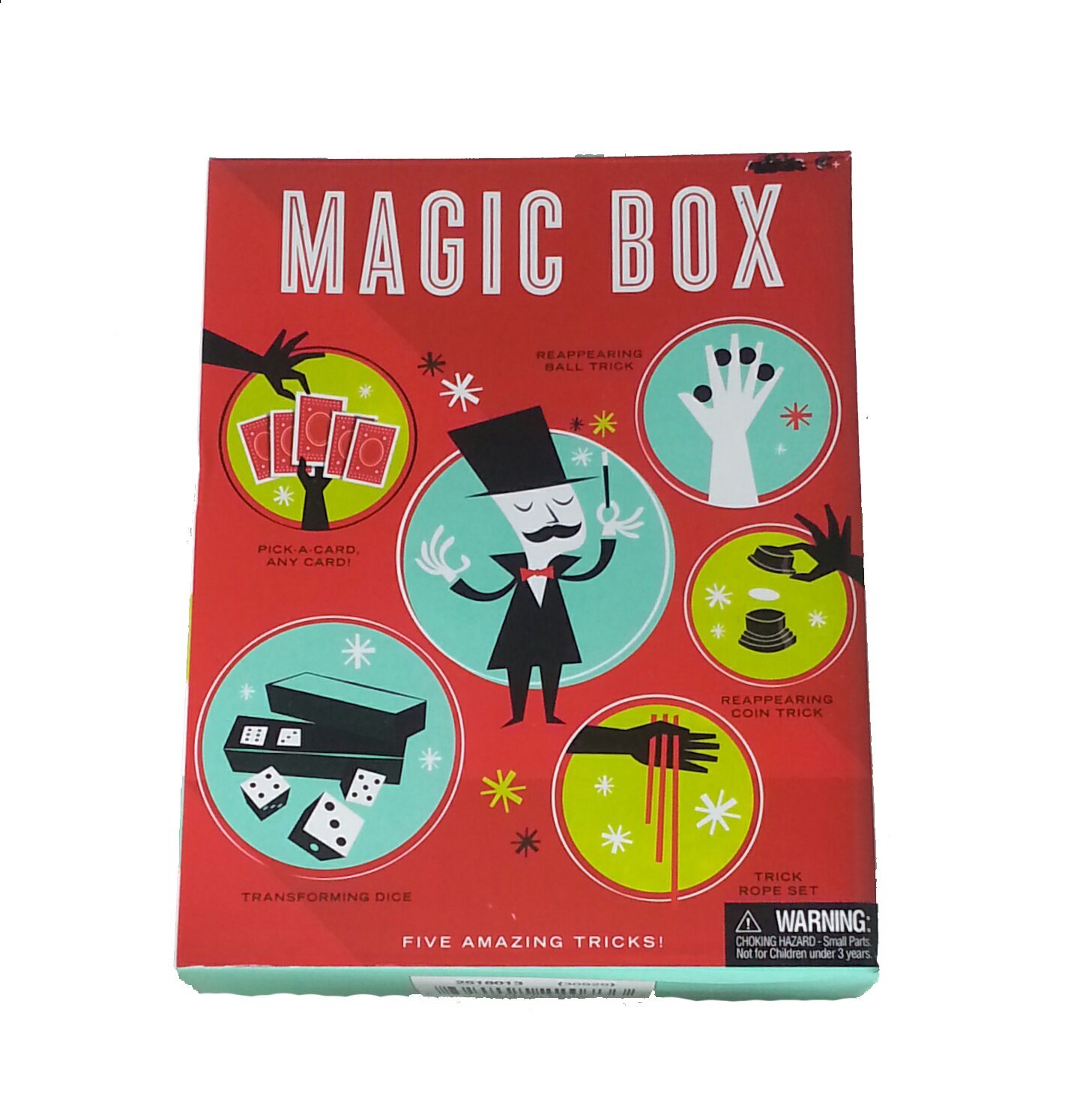 MAGIC BOX! FIVE AMAZING MAGIC TRICKS!