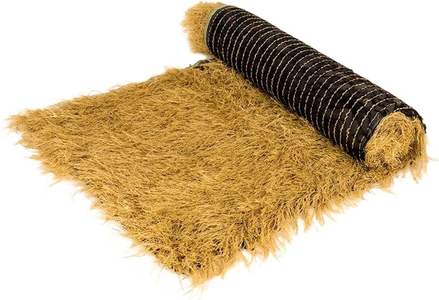 Artificial Thatch Roof Roll Decorative Thatched Fake Straw Roof Imitation Synthetic Palm Thatch Roofing for Home Decor(1PCS 1x1m)