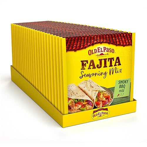 Old El Paso Smoky BBQ Fajita Seasoning Mix 35g (Pack of 24)