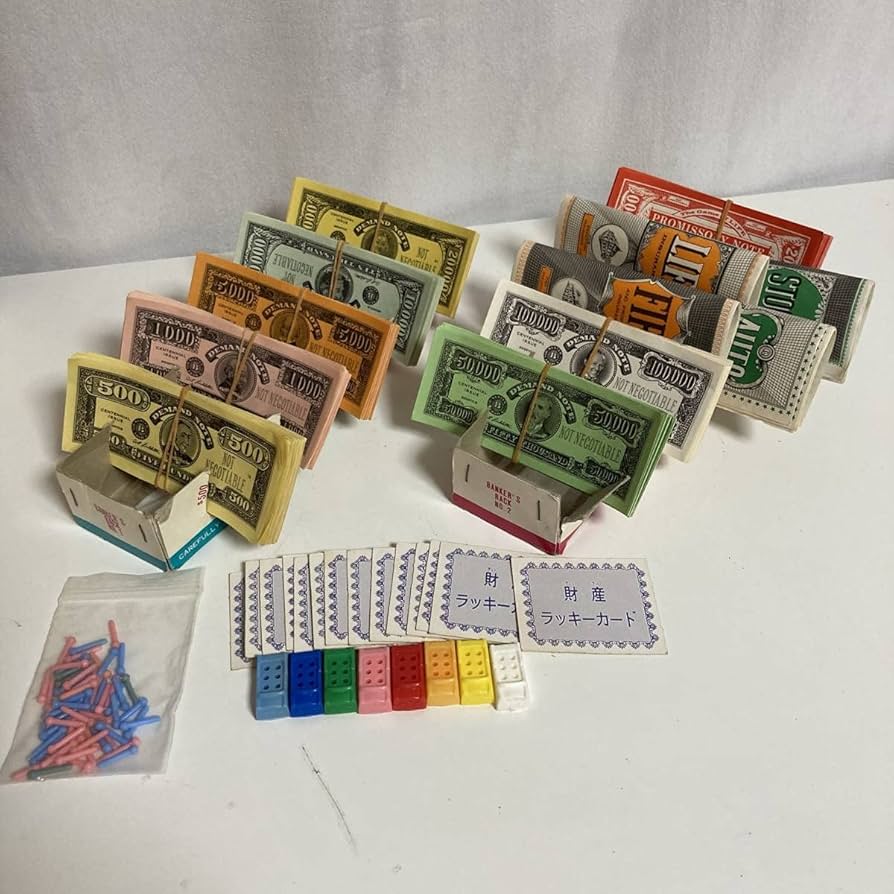 Takara Tomy - 人生ゲーム初代版　昭和当時物　ボードゲーム　骨董品　レア　ビンテージ　貴重品 Takara Tomy - 人生ゲーム初代版 昭和当時物 ボードゲーム 骨董