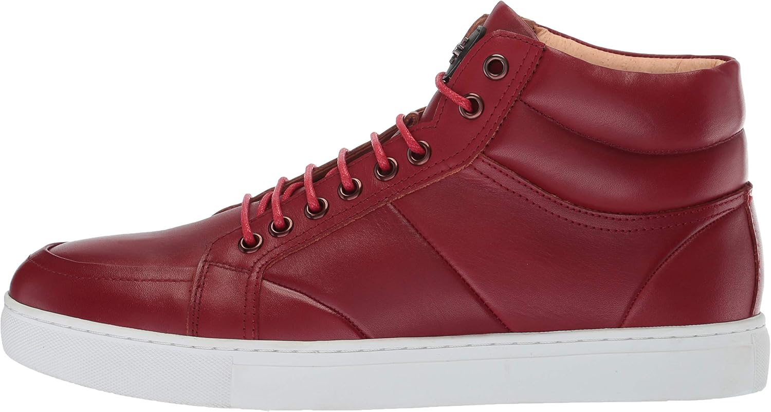 Zanzara Men's Tassel Sneaker 8 Wine