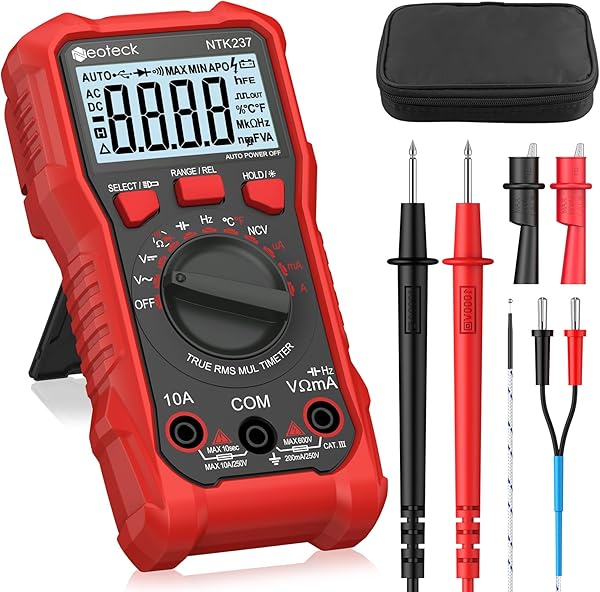 Neoteck Multimètre Numérique 2000 Counts