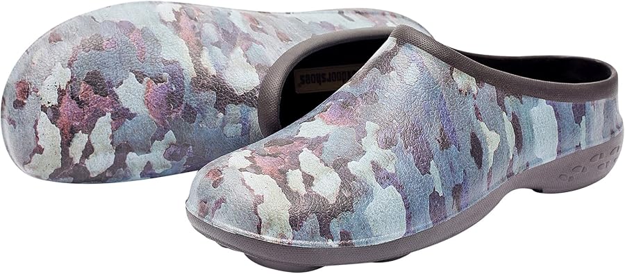 Backdoorshoes Mens Garden Clogs - Lightweight Easy Slip On Clogs for Men for Gardening, Errands
