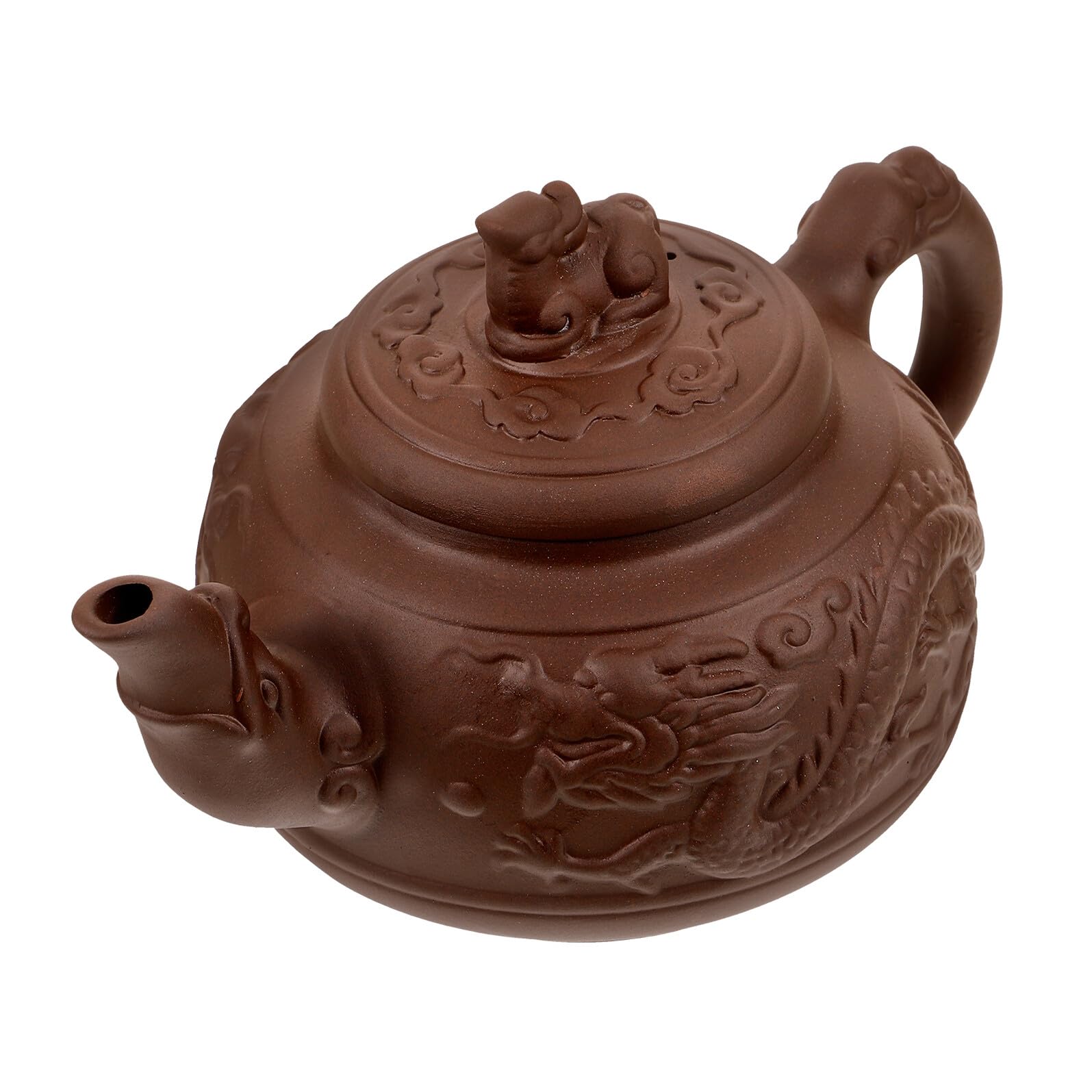 Théière dragon en céramique de 800ml anti-glisse pour éviter les brûlures pendant le service