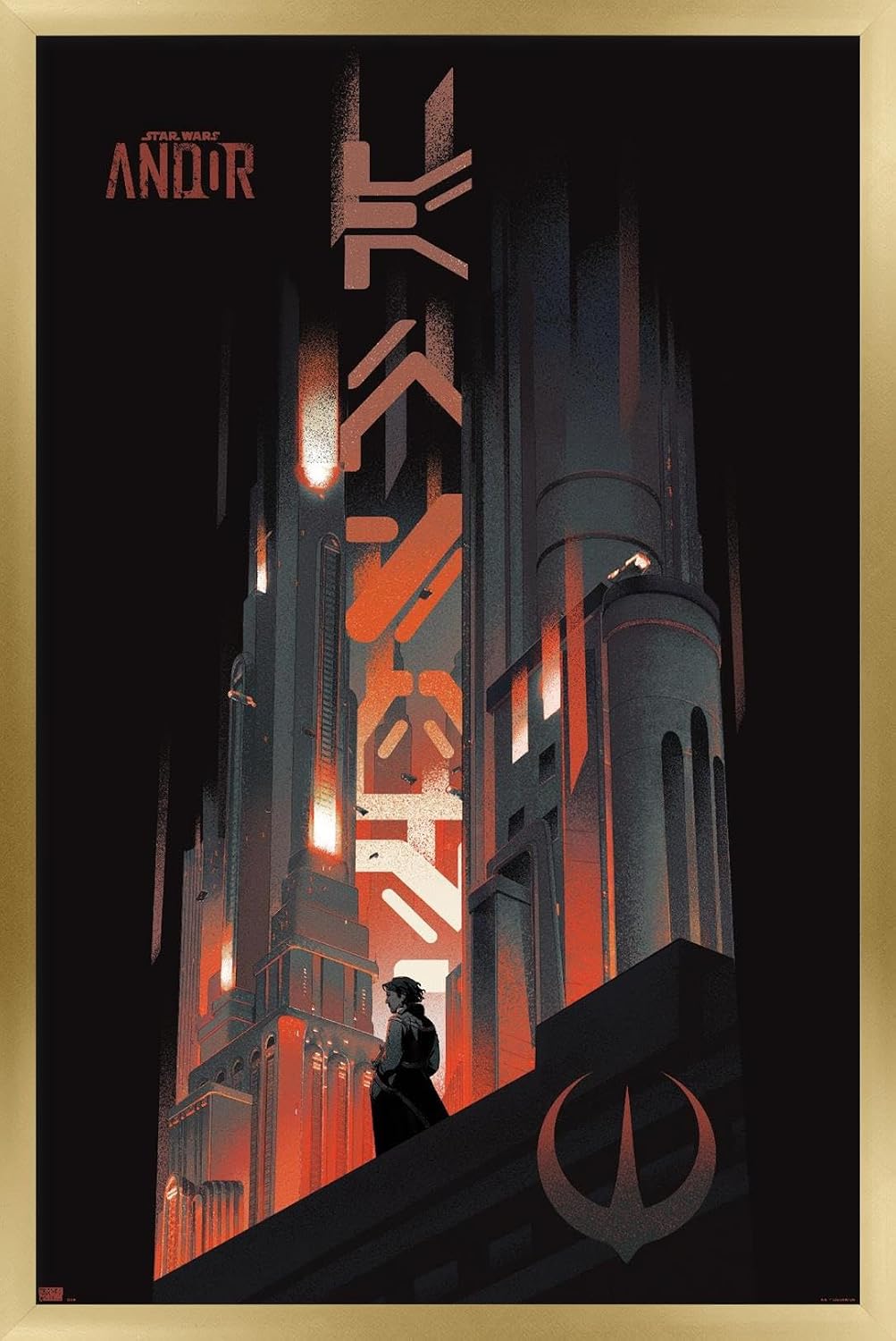 Star Wars Andor: Season 2 - Skyline Wall Poster, 34L" x 22.4W", Premium Unframed Version