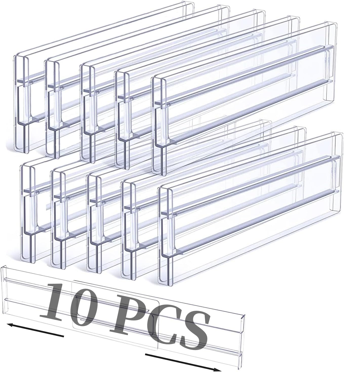 IRIS USA – Cajón De Alacenaiento Apilable Organizador De Cajones De