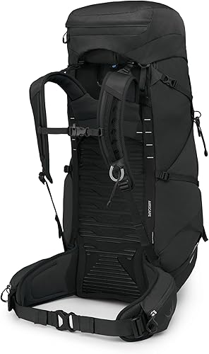 Miniatura 7 de Osprey Talon 44L Mochila de senderismo ligera para hombre, mochila para viajes y campamento, negrogris carbón, LXL