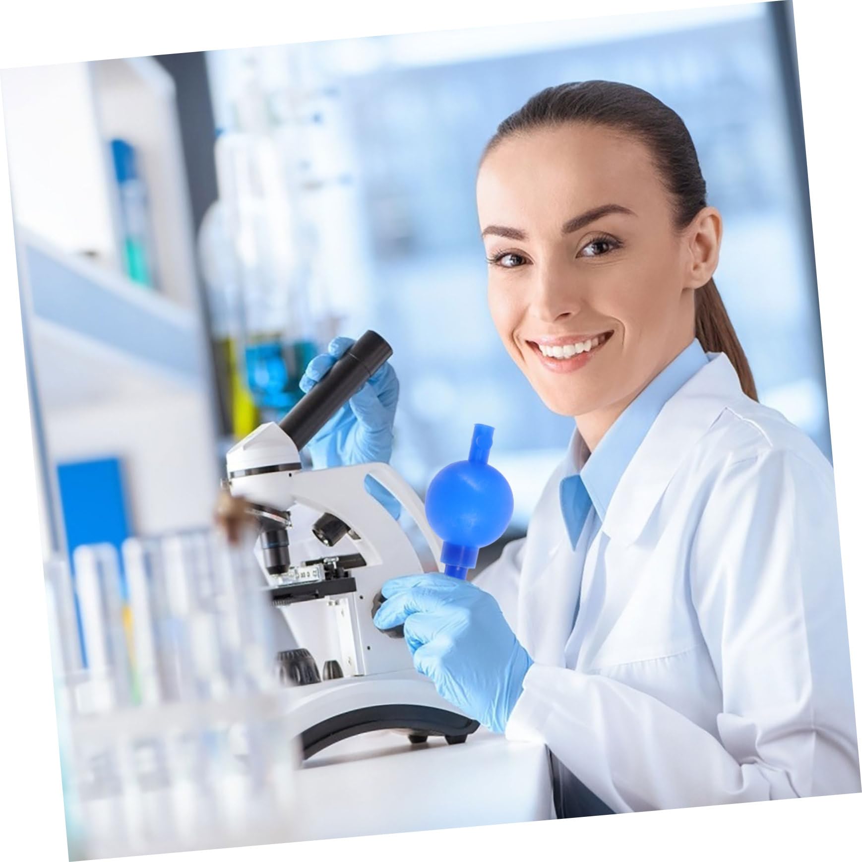 ULTECHNOVO 4piezas Bolita De Succión Cuantitativa De Laboratorio Aberturas Accesorio Para Pipetas Para Extracción Precisa De Líquidos