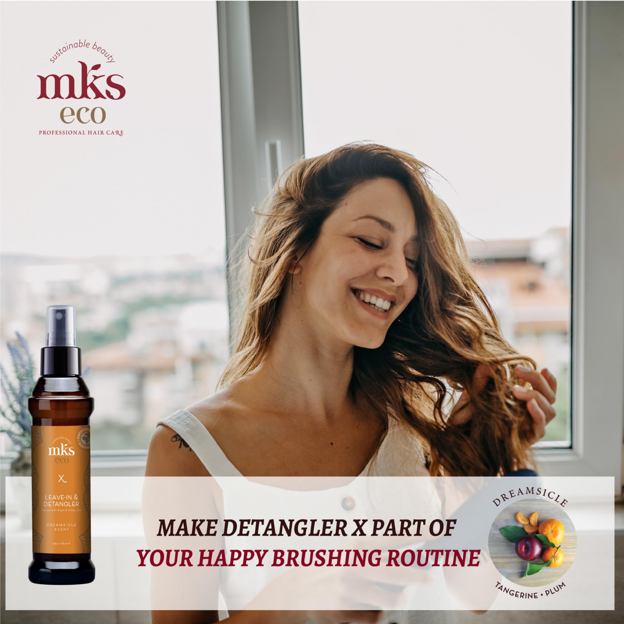 MKS-Eco X Leave-in & Detangler Dreamsicle
