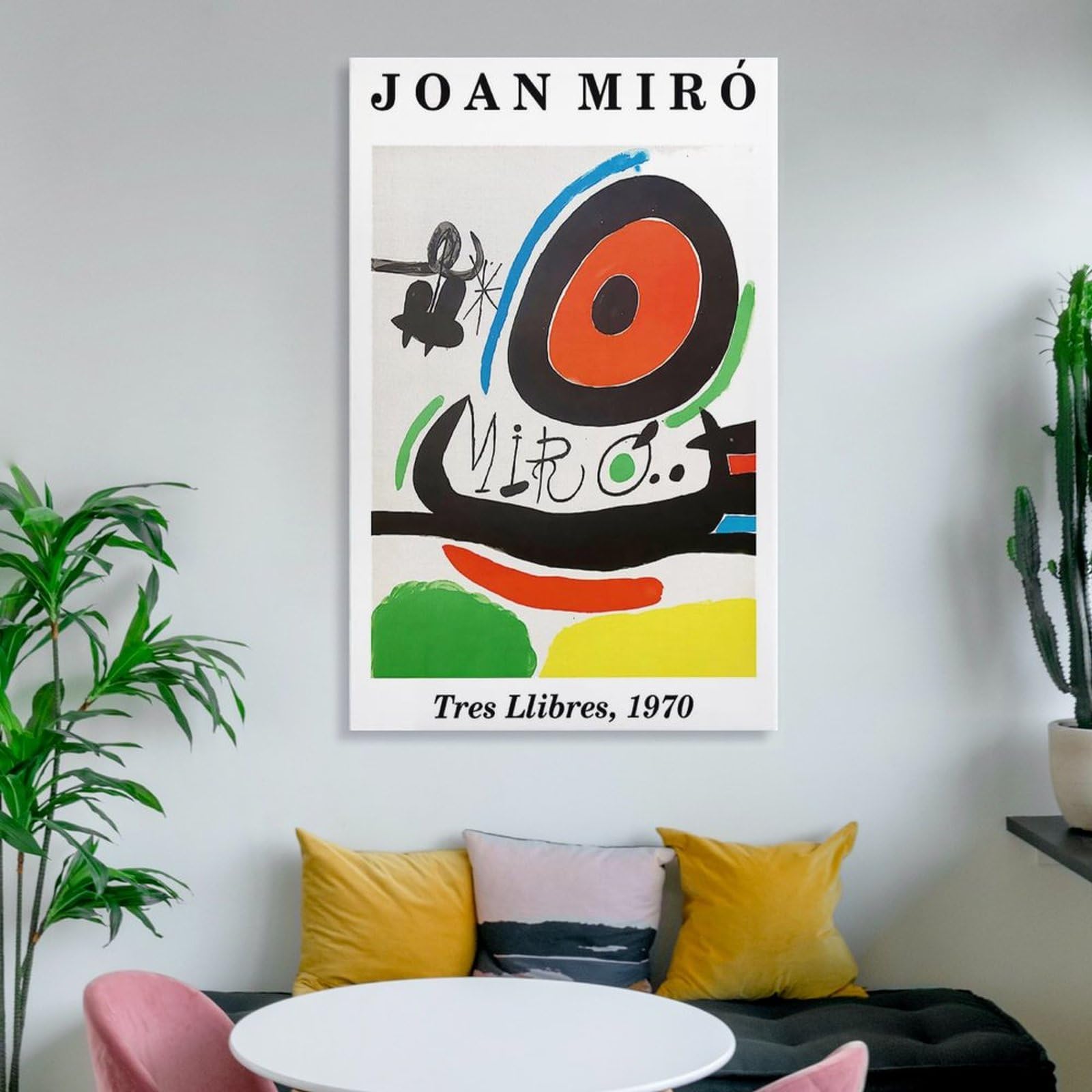 Amazon.co.jp: ジョアン・ミロ展 抽象 ポスター オフィス ベッドルーム
