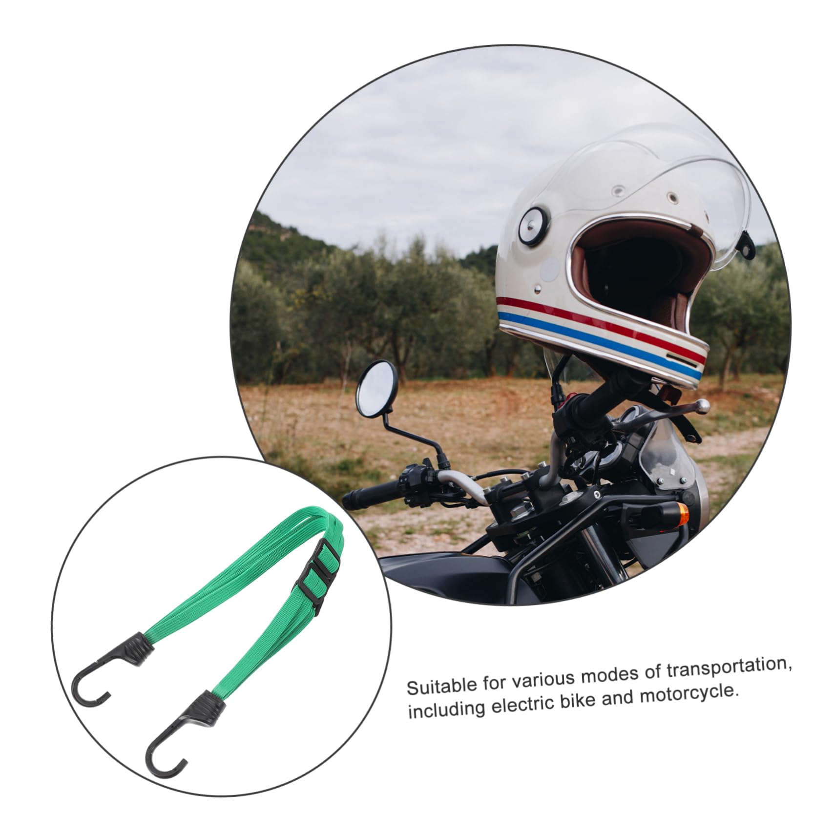 Cabilock Motorcycle Net Strap Binding Strap for Secure Luggage Storage Durable Cycling Accessories