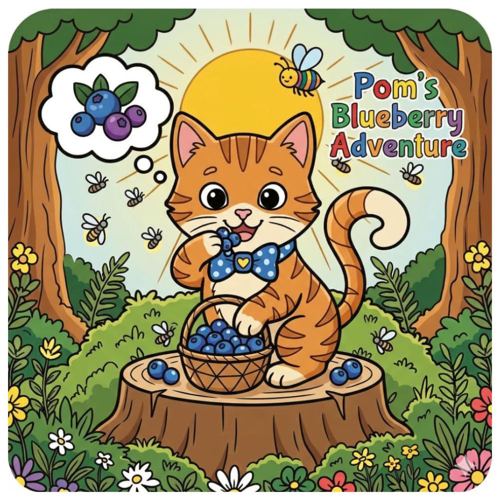 POM'S BLUEBERRY ADVENTURE: A Tiny Adventure in the Garden