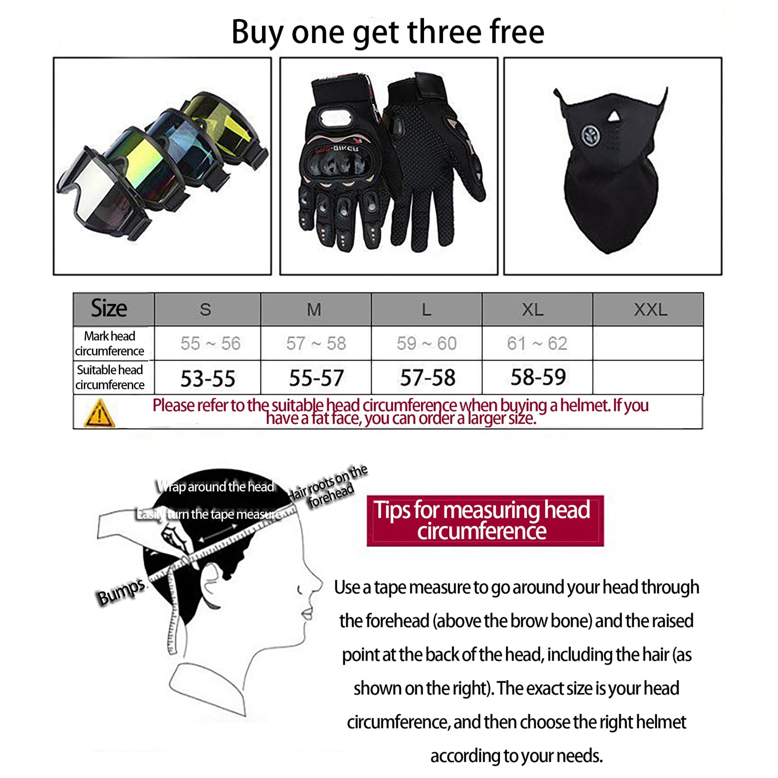 Kask Motocrossowy Z Pełną Twarzą Dla Dzieci I Dorosłych - MTB, Motocykl Terenowy, Z Goglami, Rękawicami I Maską - Młodzieżowy Kask Ochronny Do Jazdy Terenowej BMX