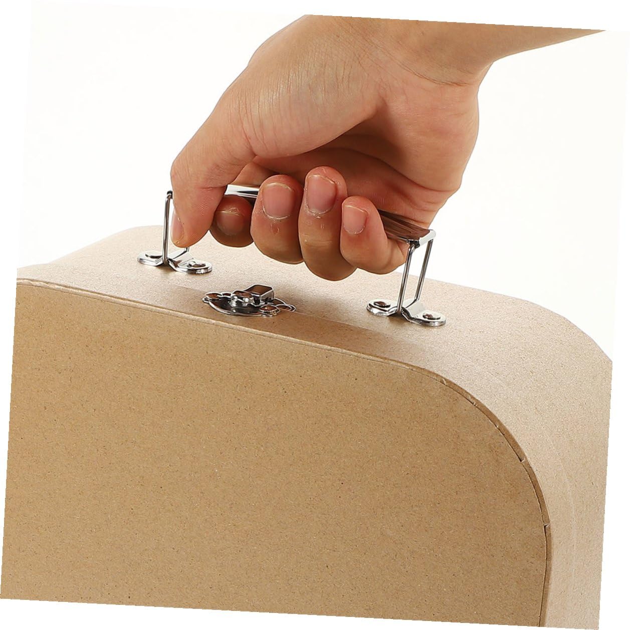 Artibetter Scatole Portaoggetti Facile da Pulire Manico in Carta Resistente Confezione 2 Pezzi Perfette per Conservare Gioielli e Decorare Comò
