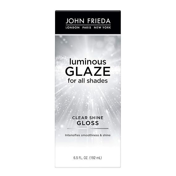 John Frieda Luminous Glaze Clear Shine Hair Gloss, 6.5 fl oz