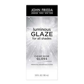 John Frieda Luminous Glaze Clear Shine Hair Gloss, 6.5 fl oz
