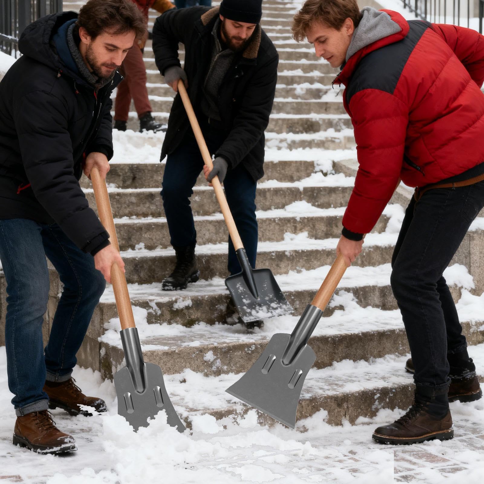 Pala quitanieves de | Raspador de remoción de nieve para condiciones pesadas - Pala quitanieves de coche, herramienta de limpieza de invierno para parabrisas de jardín, camión, ventana y
