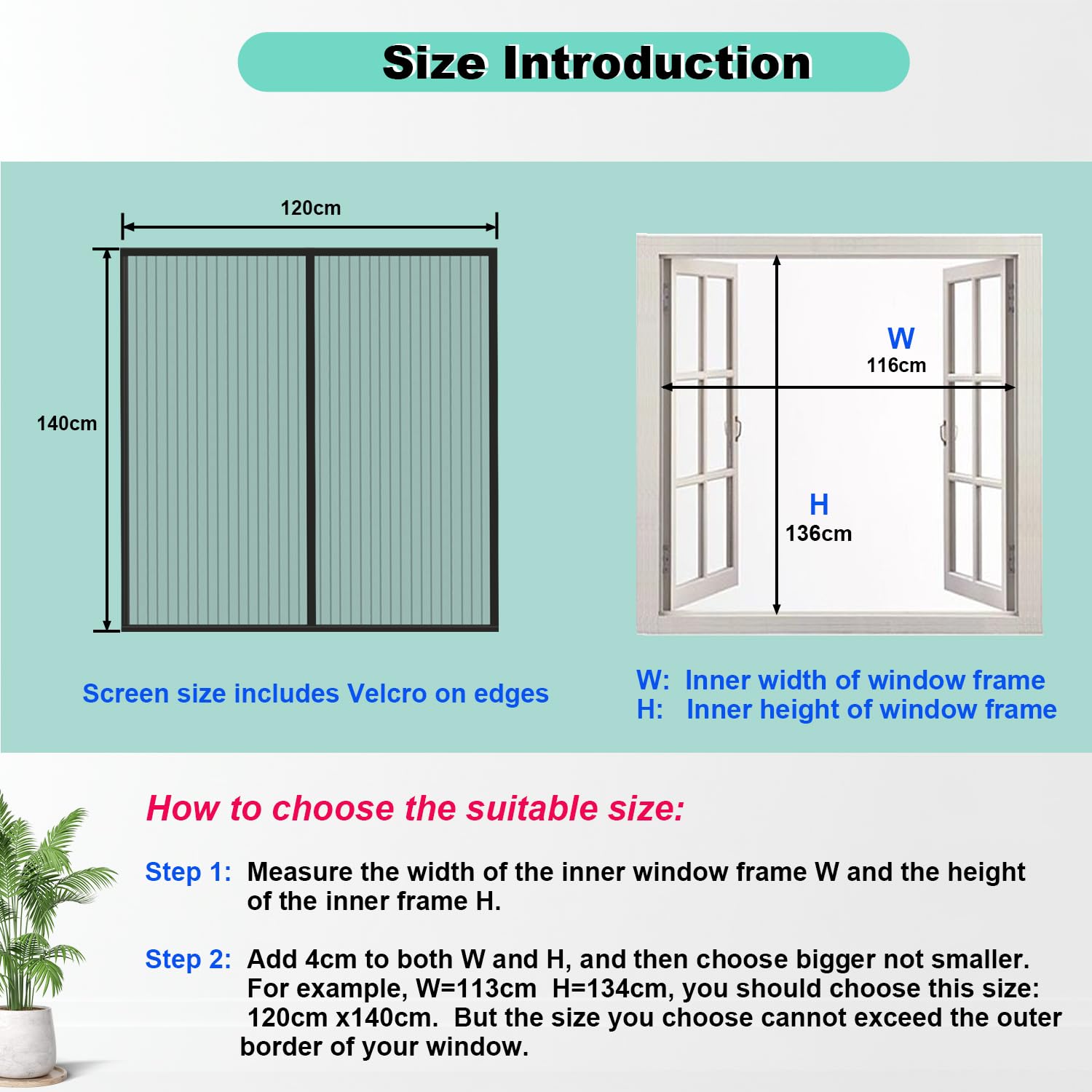 Zanzariera Magnetica per Finestre, Varie Taglie, Versione aggiornata, 145x145 cm, Tenda Zanzariera, Maglia Fine, Nero