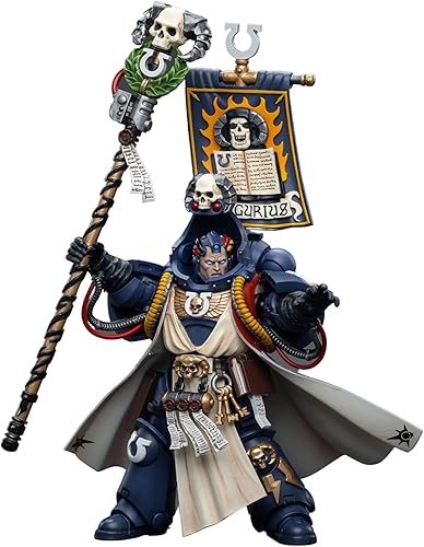 Miniatura 3 de JOYTOY 118 Warhammer 40,000 Figura de acción Ultramarines Chief Librarian Tigurius Collection Modelo (4.2 pulgadas)