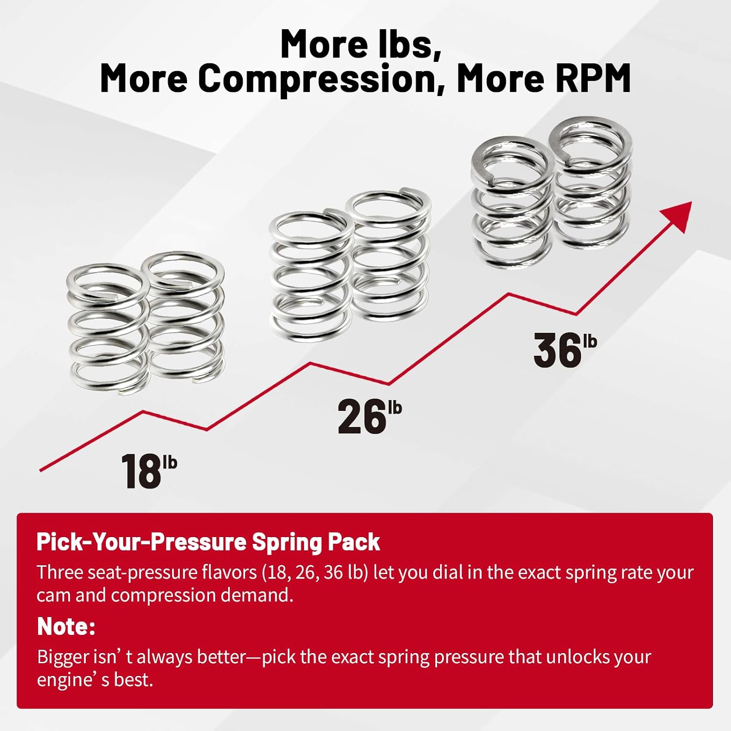 36 lb Valve Spring Nickel Plated Kit Silver – for Predator 196 cc & 212 cc,for Honda GX160/GX200 Clone Engines,for Hemi & Non-Hemi Go-Kart Racing Engine