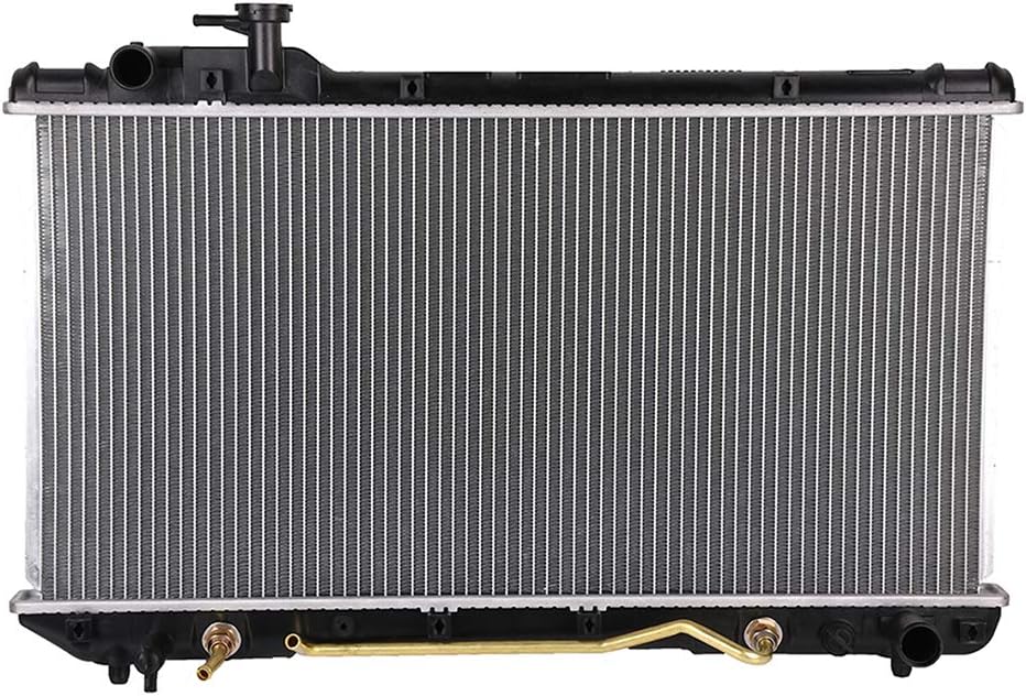 OCPTY 1859 Engine Coolant Radiator Compatible with 1996-1997 for Toyota RAV4 2.0L,Replace# 1859, 1860, CU1859, 8011859, 164007A111, 164007A121, 164007A122 Automotive Aluminum Core Radiator Assembly