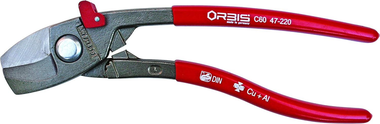 Orbis 9O 47-220 SBA Angled Cable Cutter, 2/0 Awg, 8.5"
