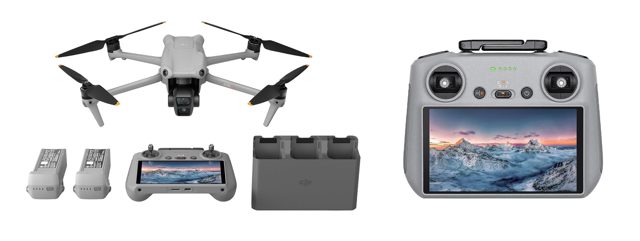 Amazon.co.jp: DJI ドローン Air 3 Fly Moreコンボ(スクリーン搭載DJI 