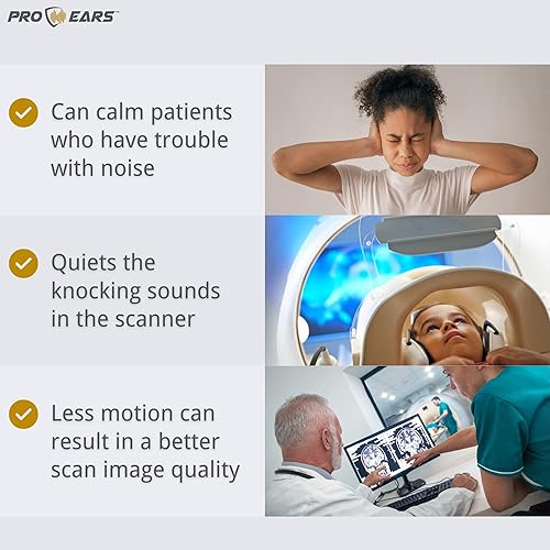 Miniatura 4 de Pro Ears Kit de resonancia magnética, orejeras protectoras para la audición, tapones para los oídos y bolsa de almacenamiento