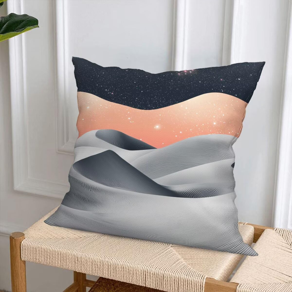 4 poszewki na poduszki na zewnątrz 55 x 55 cm, abstrakcyjne poszewki na poduszki na zewnątrz, wodoodporne, nowoczesne, dekoracyjne, wodoodporne, kwadratowe, dekoracyjne poszewki na poduszki na patio