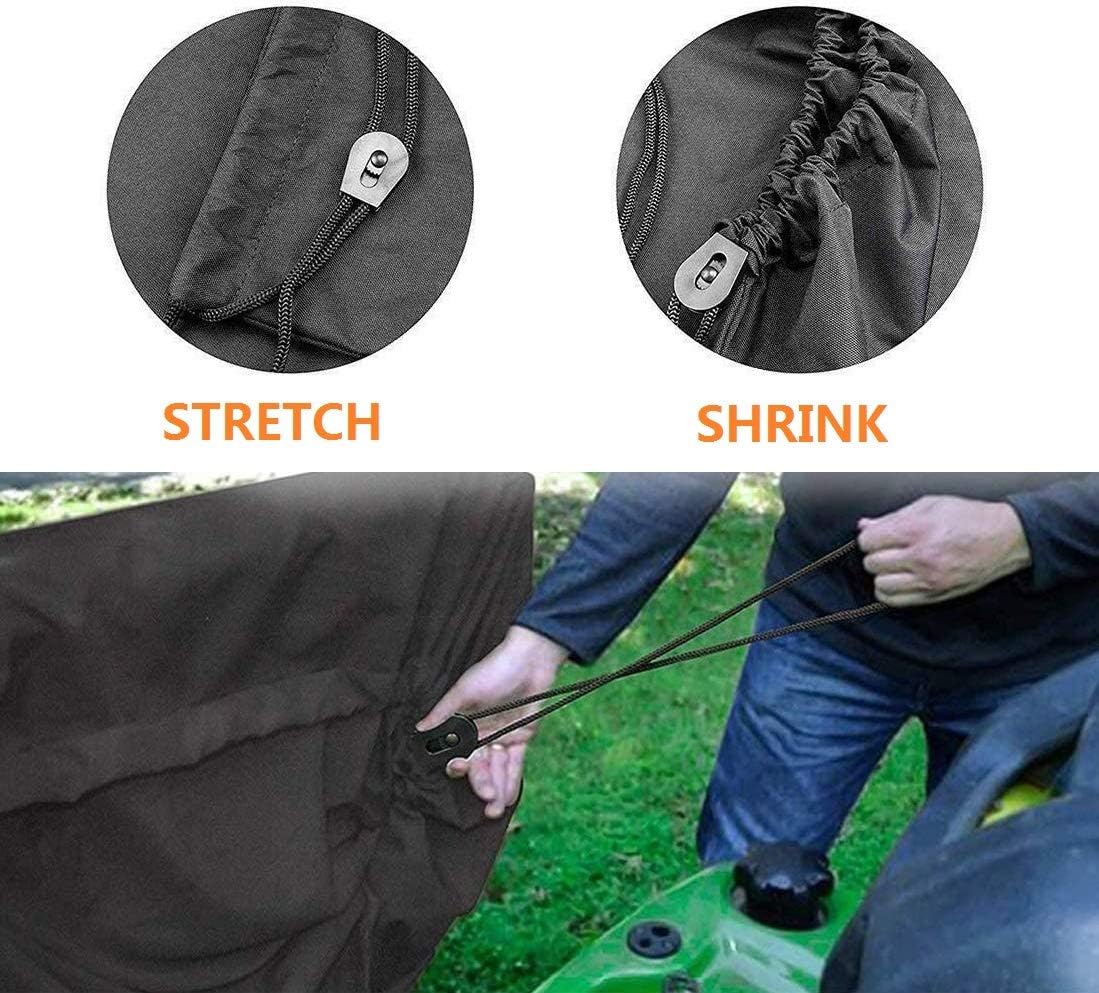 ELR Lawn Tractor Leaf Bag Garden Lawn Mower Leaves Waste Trash Collection Bags Cleaning Tool Grass Catcher Leaf Bag for Lawn Tractors