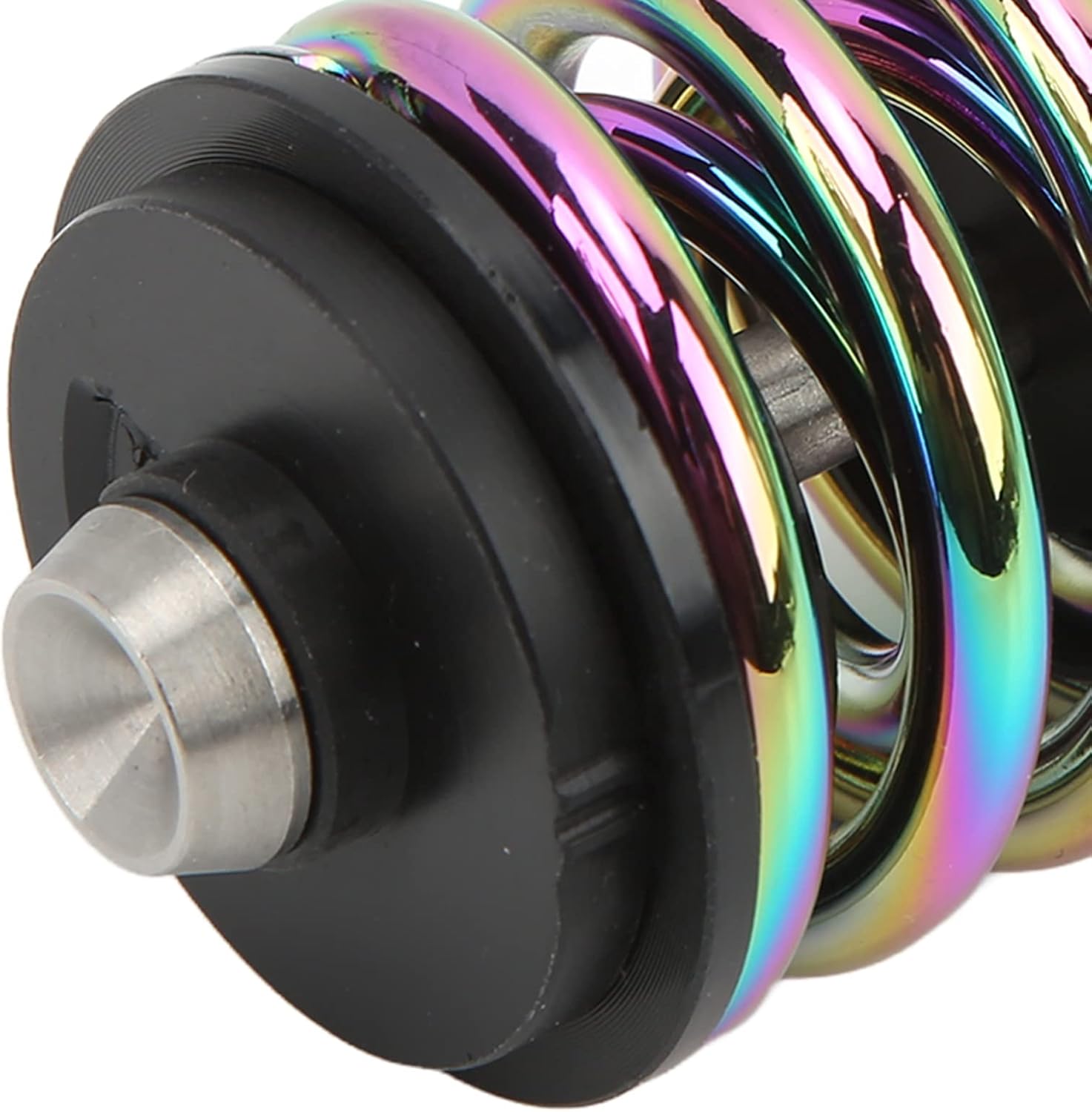 Folding Rear Shock Absorbers, High-Durability Stainless Steel Spring Suspension Accessories, Compatible with Brompton Folding Bike