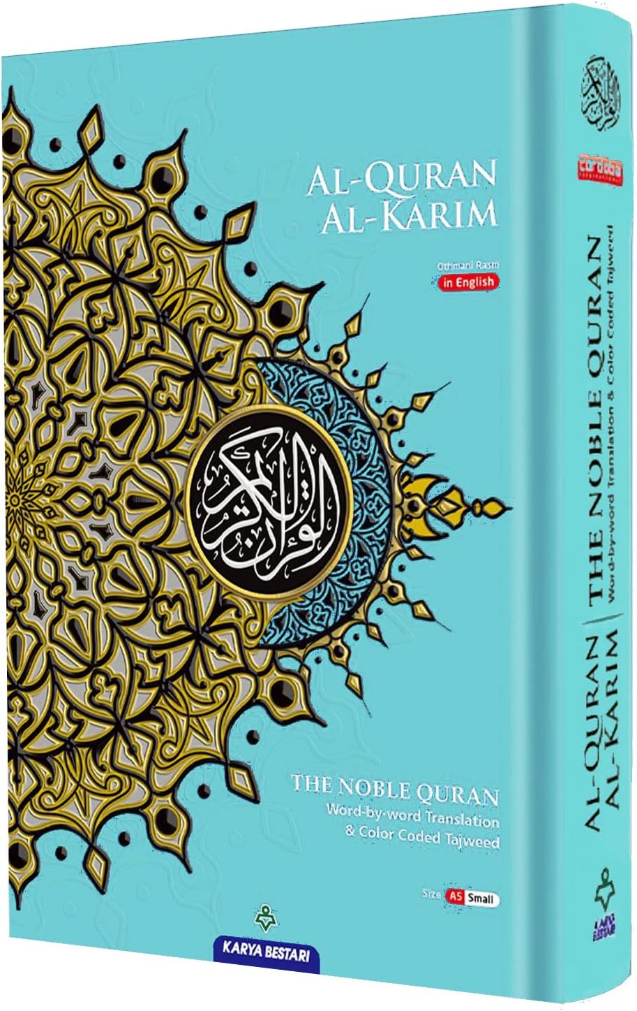 Quran NOBLE Al AlKareem WordByWord Translation Color Coded Tajweed