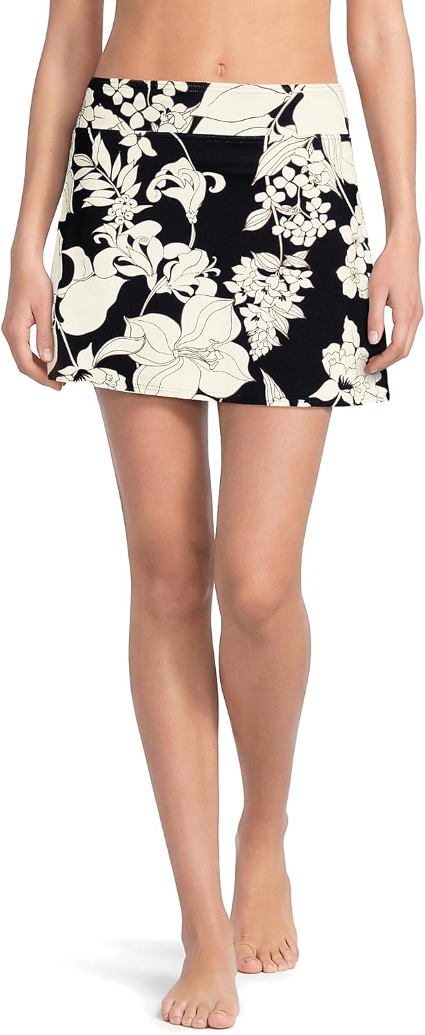 Lands' End Women's Tummy Control Skirt Swim Bottoms