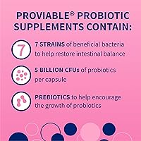Vista 10 de Nutramax Proviable Probióticos para Perros y Gatos, Suplemento Diario para la Salud Digestiva con Múltiples Cepas de Bacterias, Probióticos